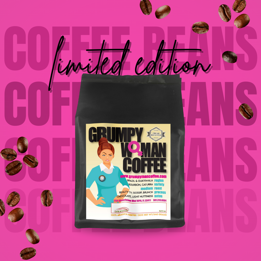 Grumpy Woman Coffee Beans